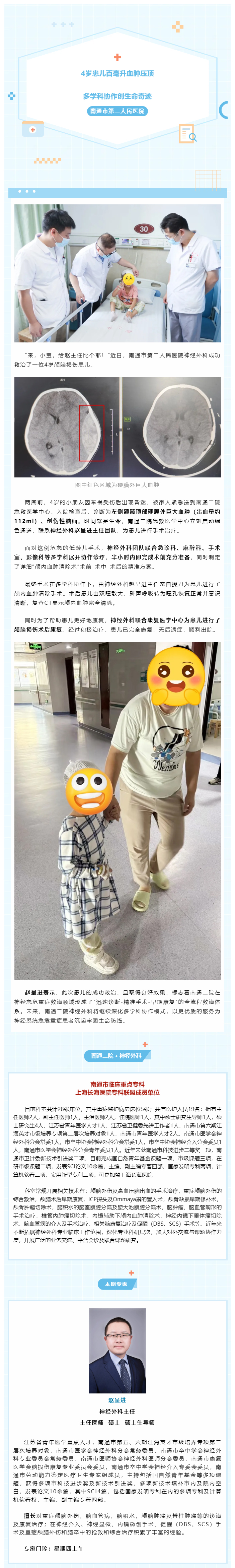 4岁患儿百毫升血肿压顶！ag真人
神经外科急速救治，多学科协作创生命奇迹.jpg